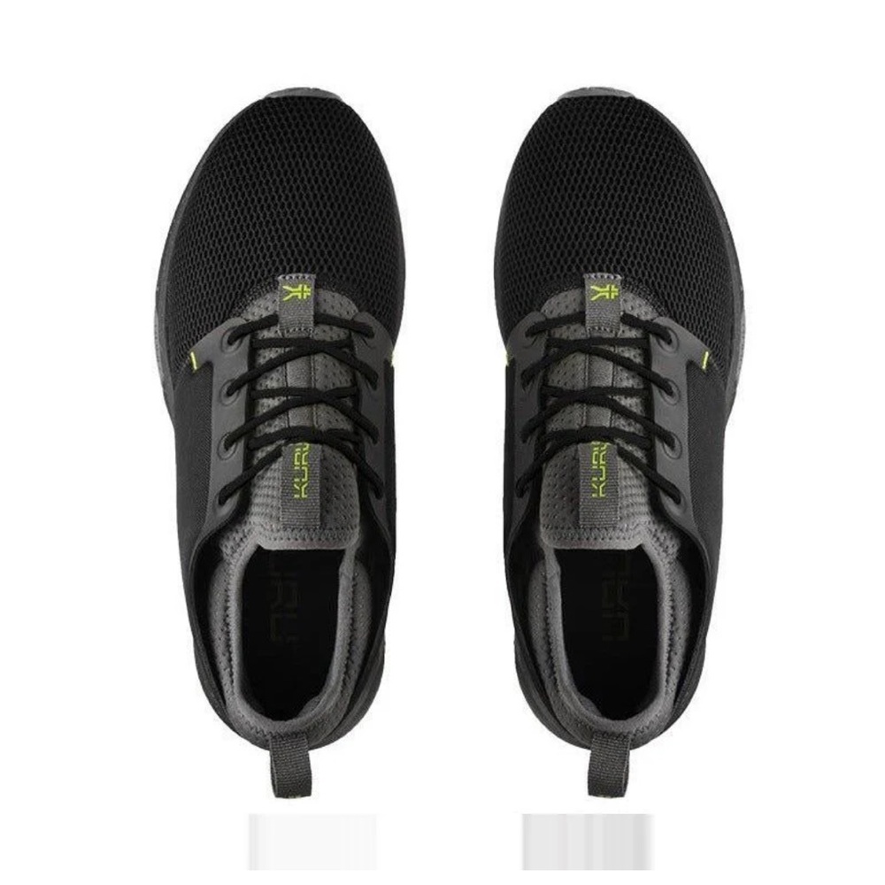 KURU Atom Men's Shoes - Jet Black and Citron Size 13 Wide - Picture 6 of 12